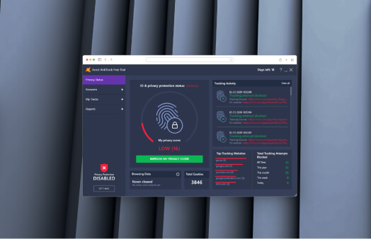 Avast anti-fingerprinting